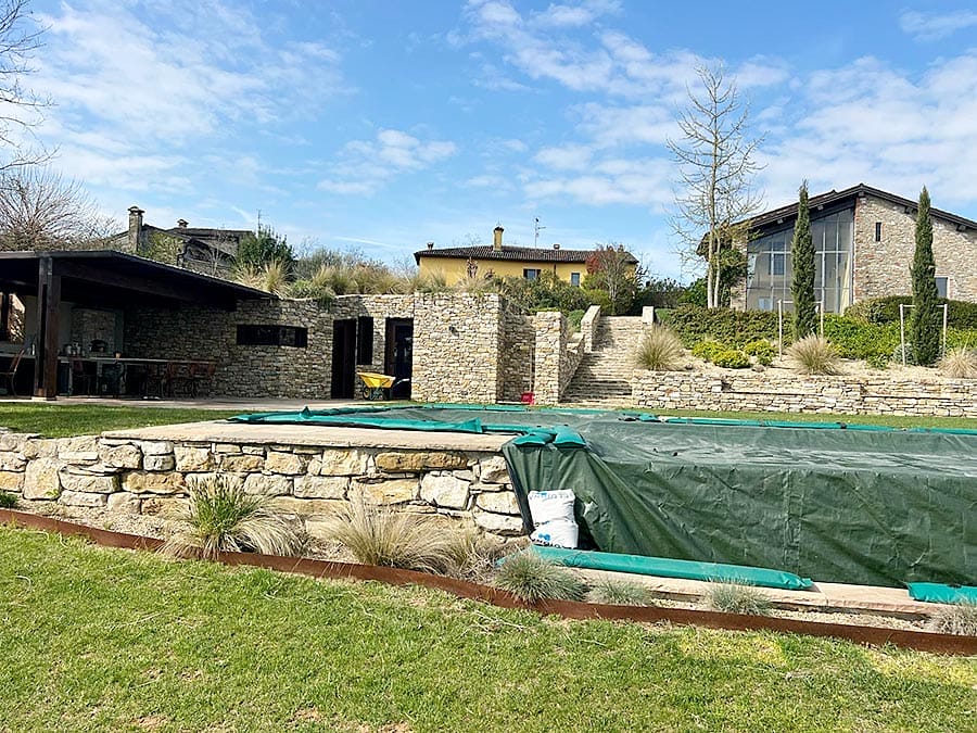 Restauro e recupero edilizio di un rustico in zona Valtidone eseguito dalla impresa Edilvaltidone di Pianello Val Tidone